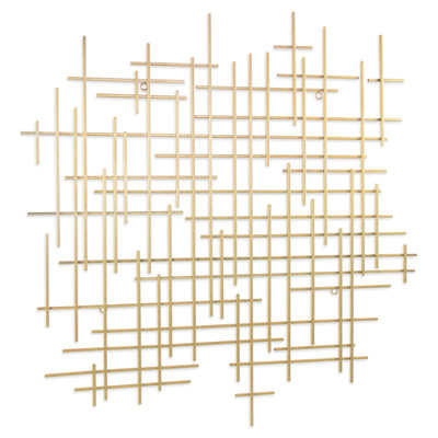 5798GD - Iquara Gold Abstract Art