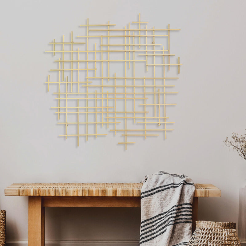 5799GD - Iquara Gold Abstract Art