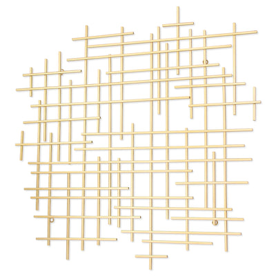 5799GD - Iquara Gold Abstract Art