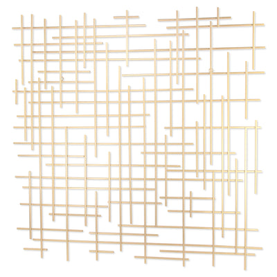 5802GD - Iquara Gold Square Art