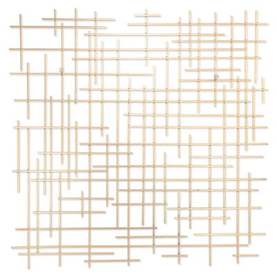 5802GD - Iquara Square Art - Gold