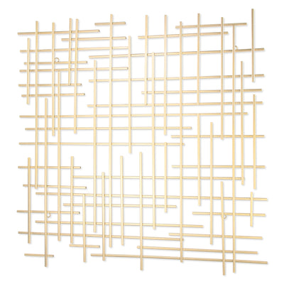 5803GD - Iquara Gold Square Art