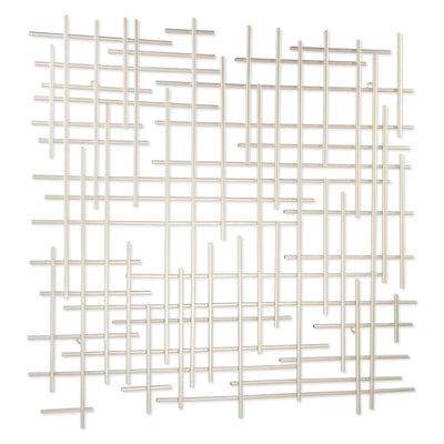 5803SV - Iquara Silver Square Art