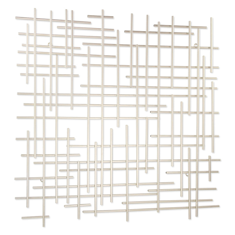 5803SV - Iquara Silver Square Art