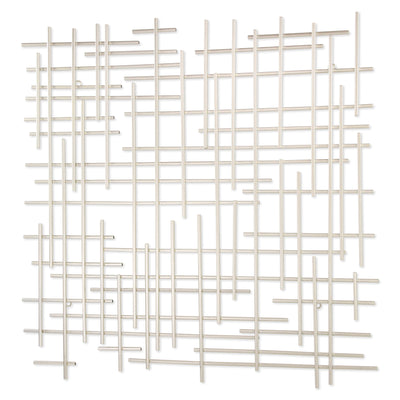 5803SV - Iquara Silver Square Art