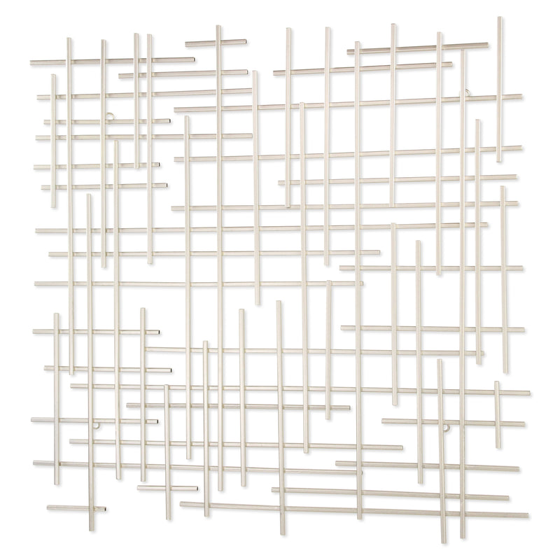 5803SV - Iquara Silver Square Art