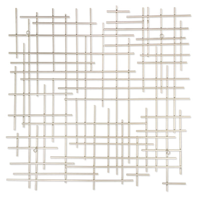 5803SV - Iquara Silver Square Art