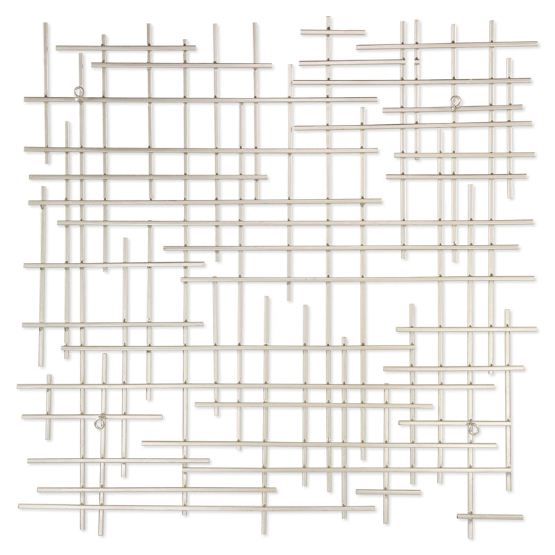 5803SV - Iquara Silver Square Art