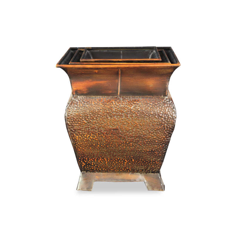 FM-1271-3 - Angelo Bronze Metal Planters