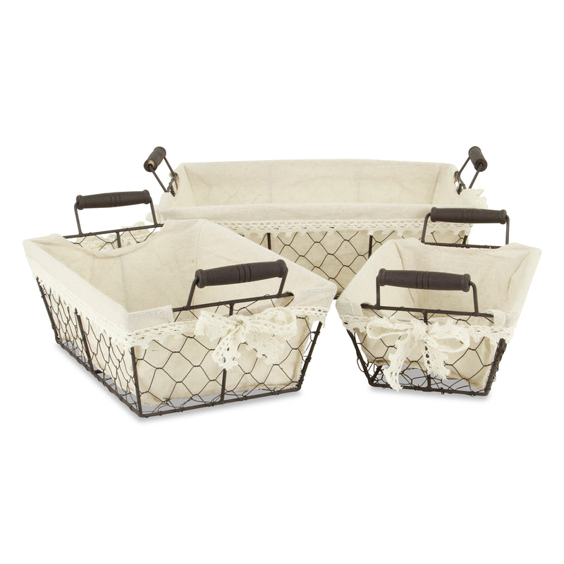 FP-3370-3RT - Raphina Rect. Wire Trays