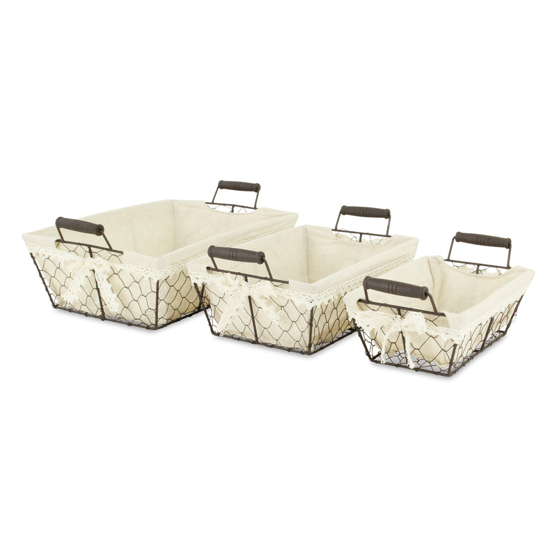 FP-3370-3RT - Raphina Rect. Wire Trays
