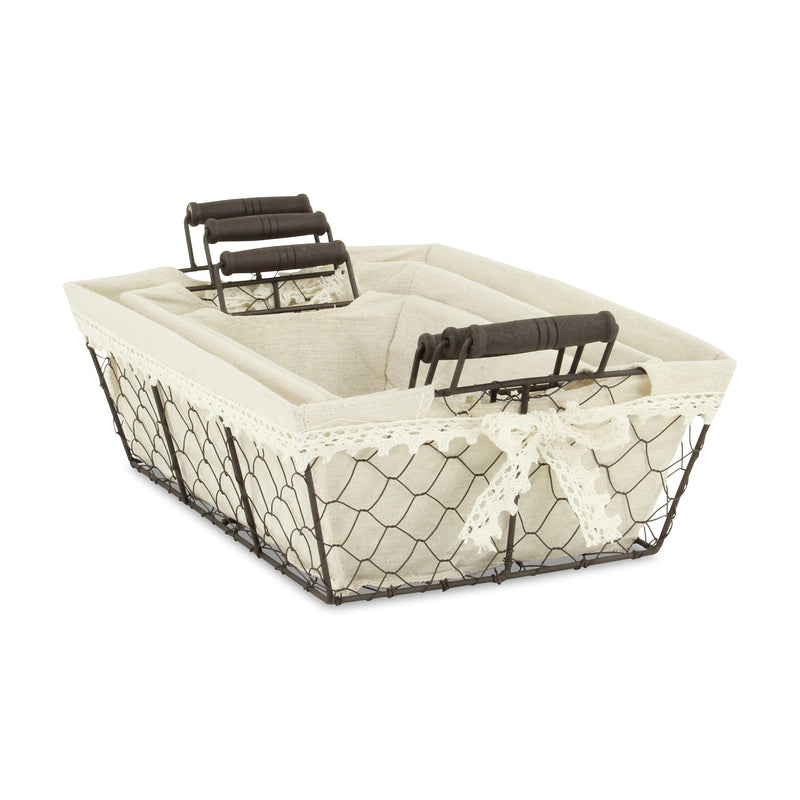 FP-3370-3RT - Raphina Rect. Wire Trays