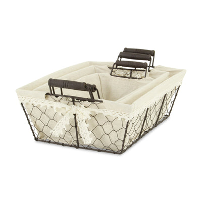 FP-3370-3RT - Raphina Rect. Wire Trays