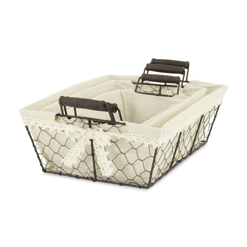 FP-3370-3RT - Raphina Rect. Wire Trays
