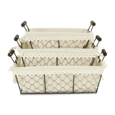 FP-3370-3RT - Raphina Rect. Wire Trays