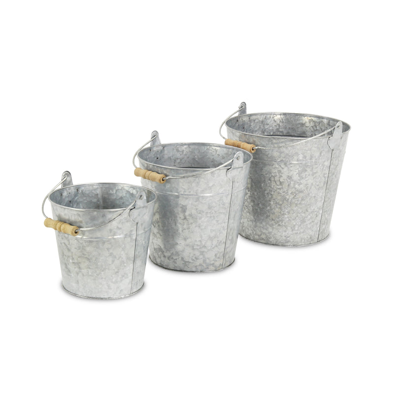 FP-3743-3 - Pina Galvanized Buckets