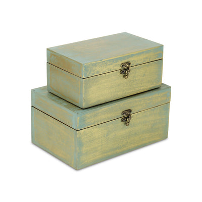 FP-3846-2BG - Calista Brushed Gold Boxes