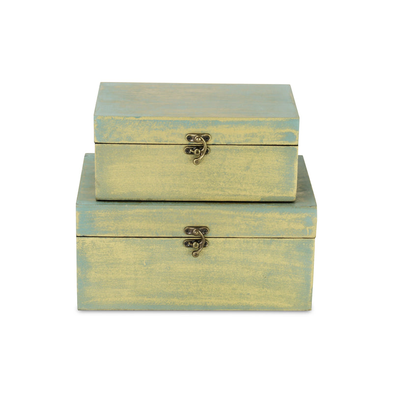 FP-3846-2BG - Calista Brushed Gold Boxes