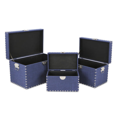 FP-3855-3NB - Isra Blue Linen Trunks