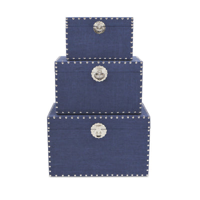 FP-3855-3NB - Isra Blue Linen Trunks