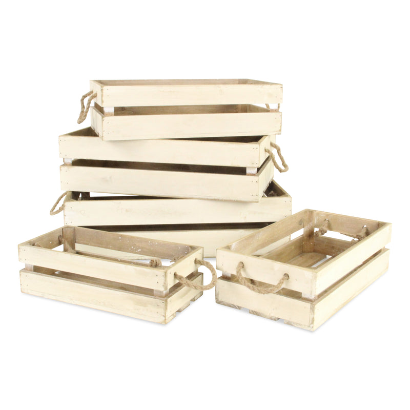 FP-3885-5BR - Kinsley Slatted Crates