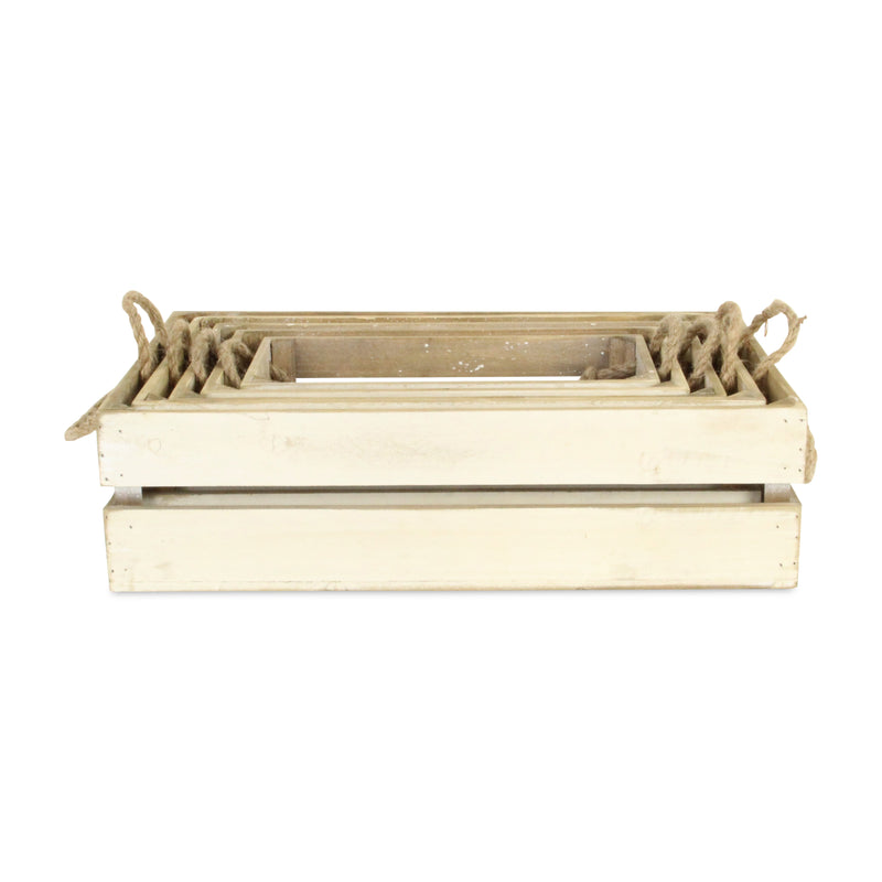 FP-3885-5BR - Kinsley Slatted Crates