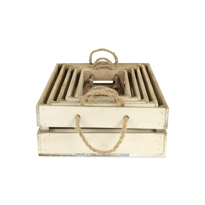 FP-3885-5BR - Kinsley Slatted Crates