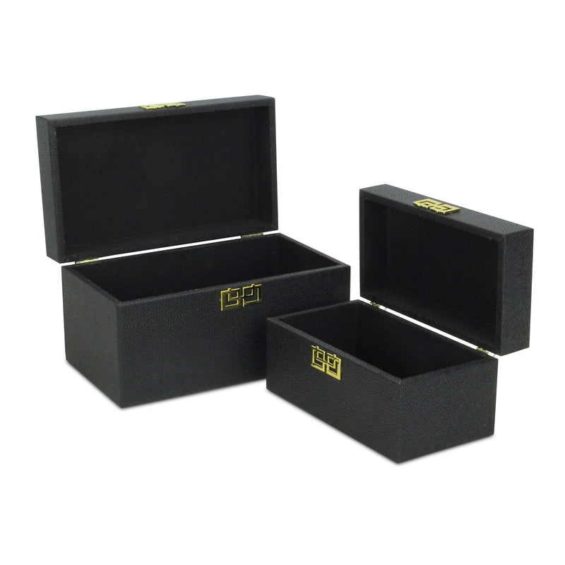 FP-3981-2BK - Halona Black Happiness Boxes