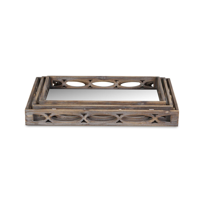 FP-4208-3 - Aria Mirrored Trays