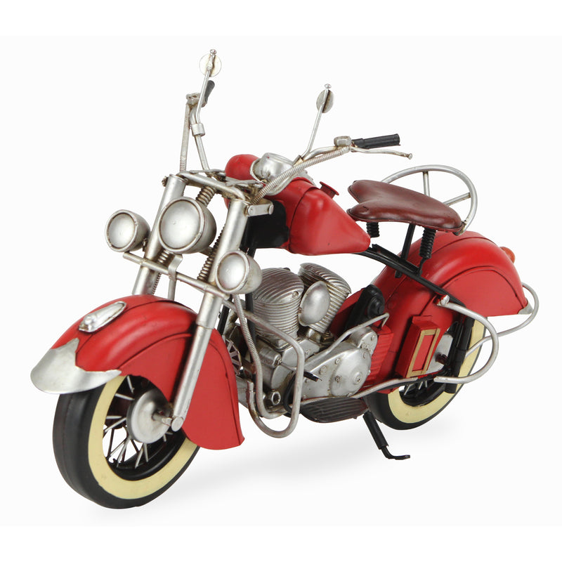 JA-0135 - Frankie Vintage Red Motorcycle