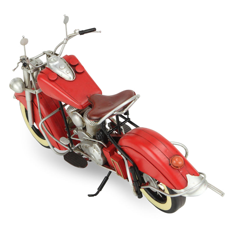 JA-0135 - Frankie Vintage Red Motorcycle