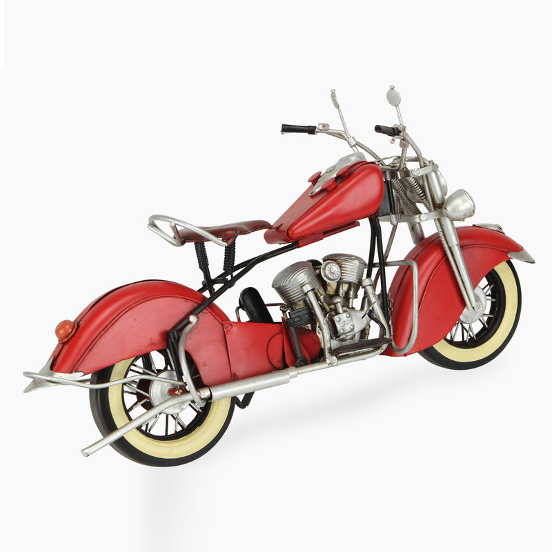 JA-0135 - Frankie Vintage Red Motorcycle