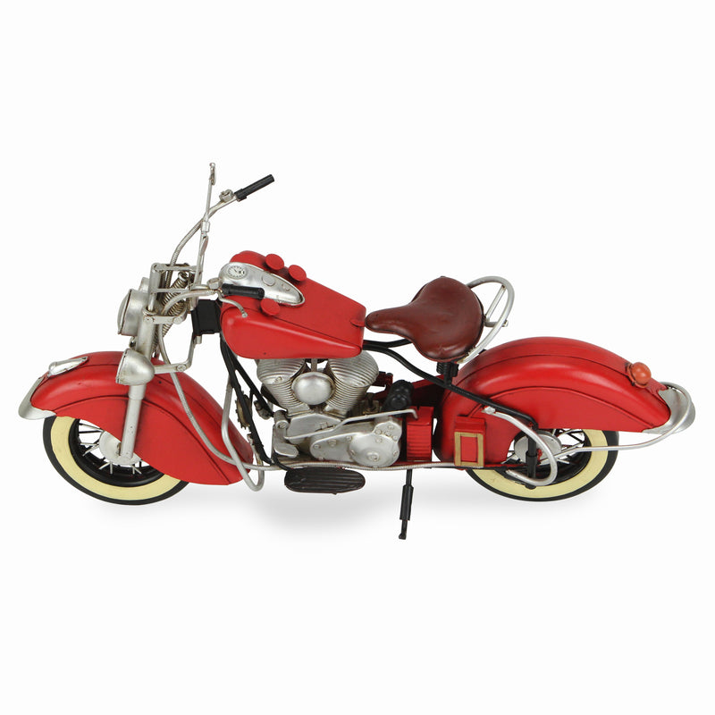 JA-0135 - Frankie Vintage Red Motorcycle