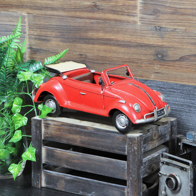 JA-0319R - Volkswagen Red Convertible Beetle