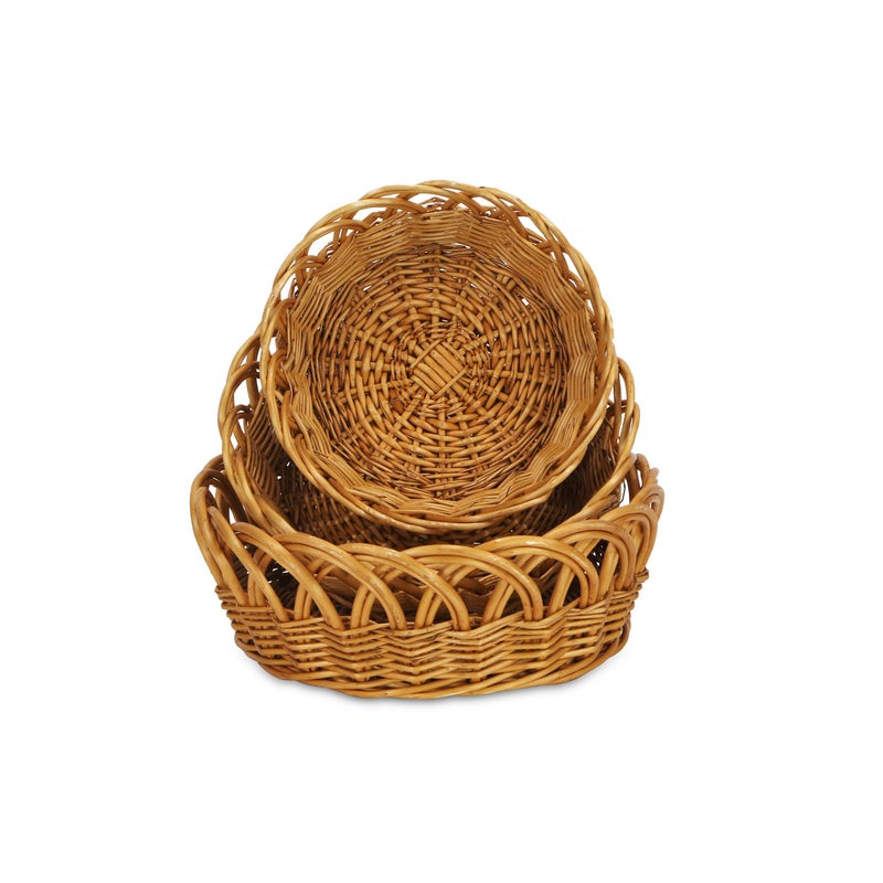 UW-9109RD-3SL - Accalia Round Basket Set