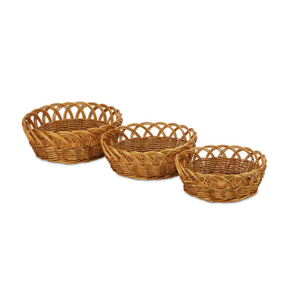 UW-9109RD-3SL - Accalia Round Basket Set