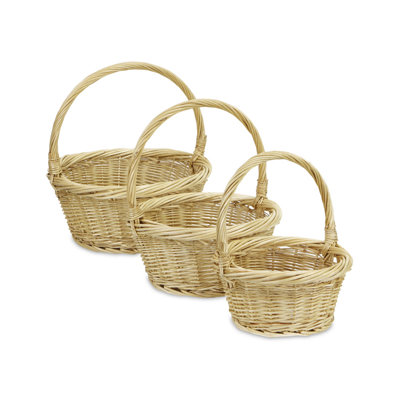 UW-9151-3 - Kima Rounded Handle Baskets