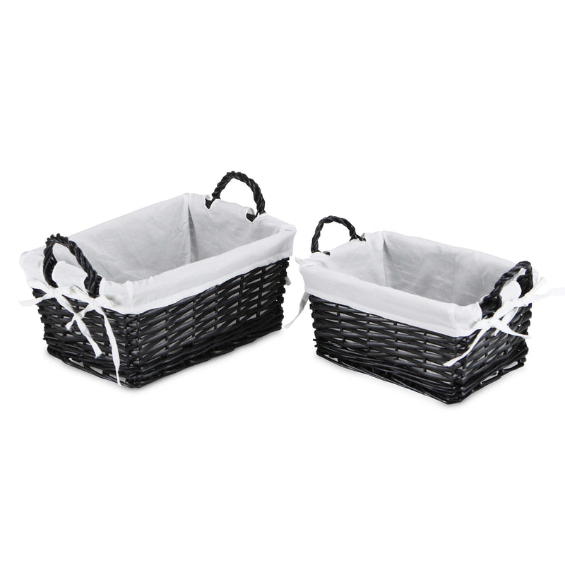 UW-9750-2BKL - Oreni Lined Rect. Baskets