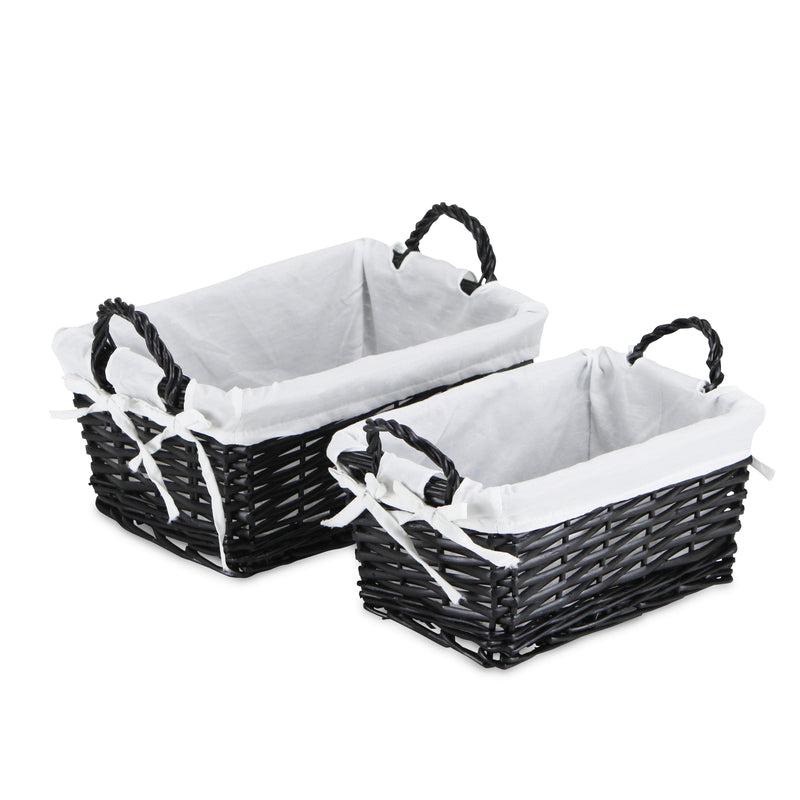 UW-9750-2BKL - Oreni Lined Rect. Baskets