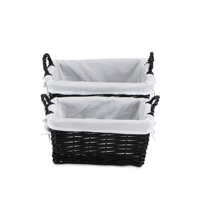 UW-9750-2BKL - Oreni Lined Rect. Baskets