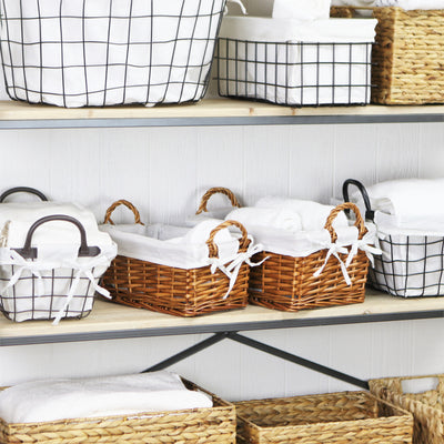 UW-9750-2SLL - Oreni Lined Rect. Baskets