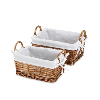 UW-9750-2SLL - Oreni Lined Rect. Baskets