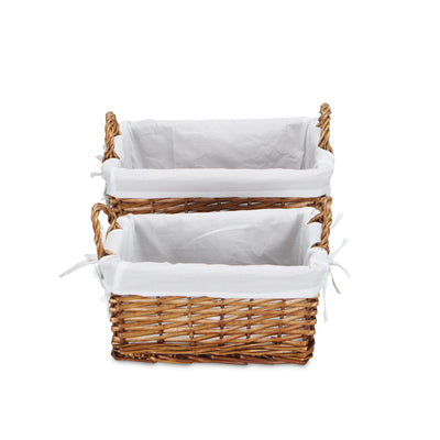 UW-9750-2SLL - Oreni Lined Rect. Baskets